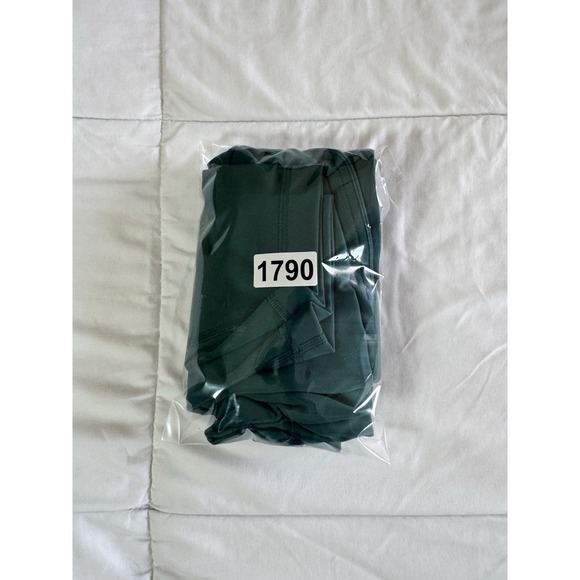 Lululemon Wunder Under Nulu HR TIGHT 25" Storm Teal Size 10 Workout Yoga EUC - Picture 11 of 11